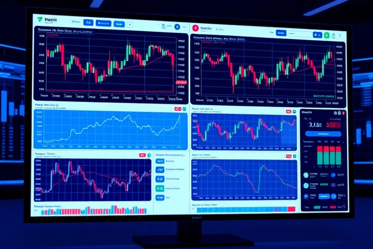 FxPro浦汇 MT4 交易软件界面